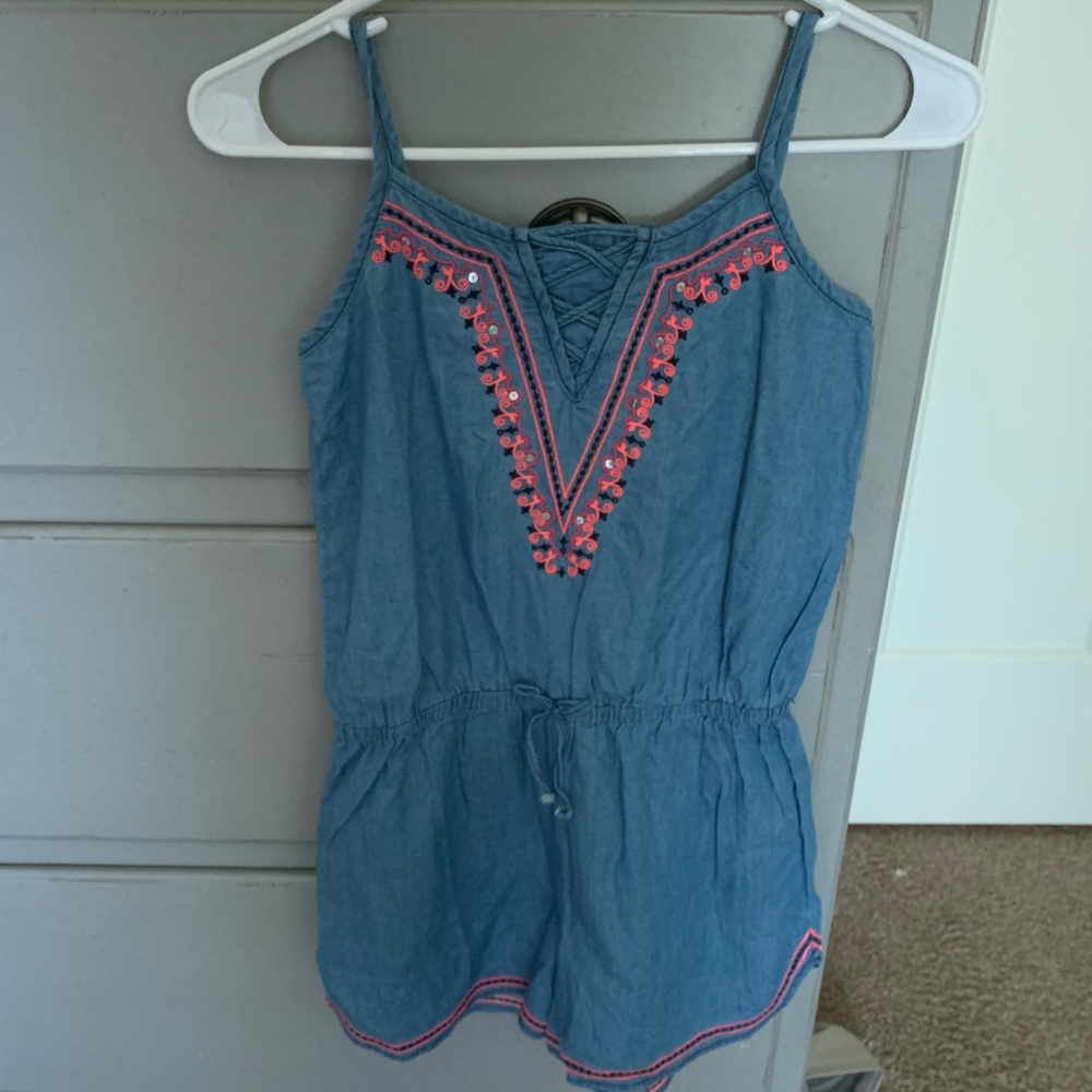 Justice size 12 short romper